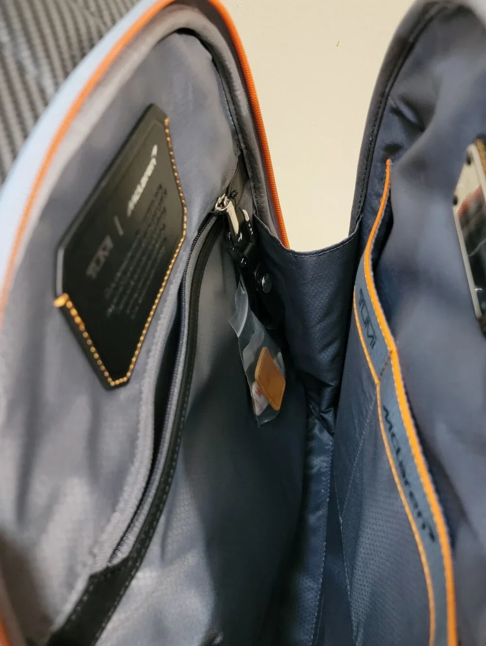 TUMI McLaren Paddock Backpack in Super Grey w/ Dust Bag